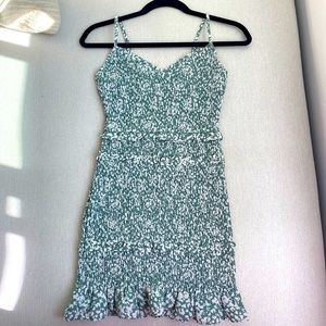 Smocked mini dress